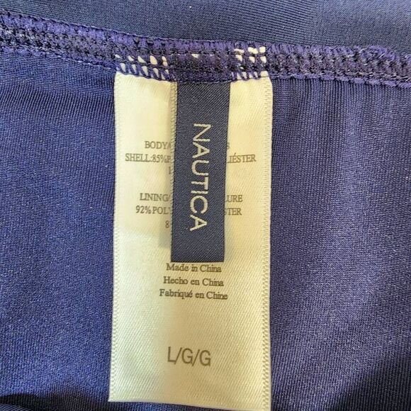 Nautica Women's L Tankini Swimsuit Set– Quick-Dry, UPF+, Bathing Suit Top, Swim - Picture 5 of 11